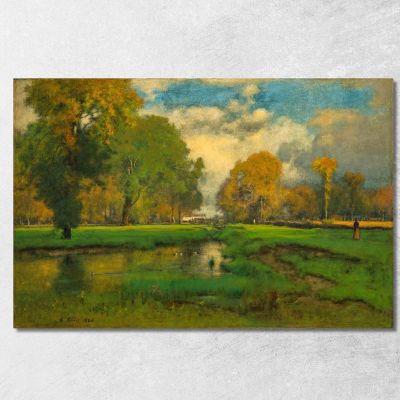 October George Inness gin69 canvas print 