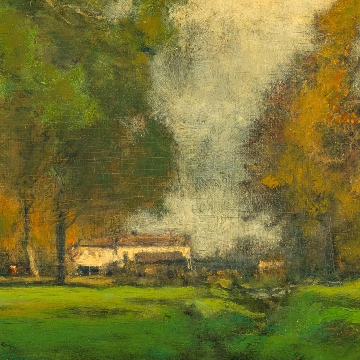 October George Inness gin69 canvas print