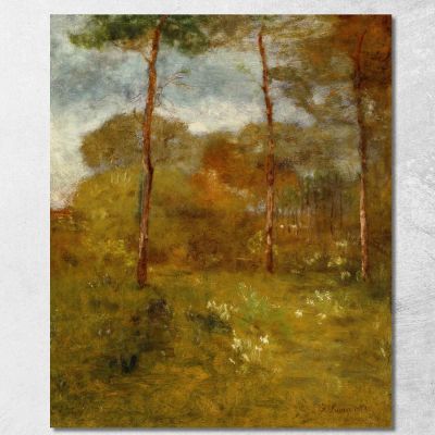 Orange Road Tarpon Springs George Inness gin72 canvas print 