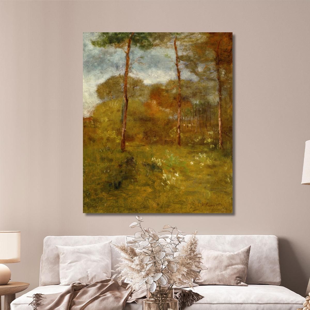 Orange Road Tarpon Springs George Inness gin72 canvas print 