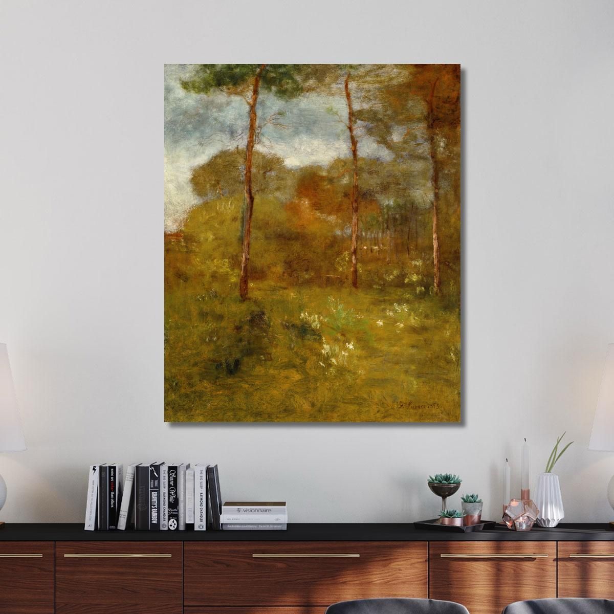 Orange Road Tarpon Springs George Inness gin72 canvas print 