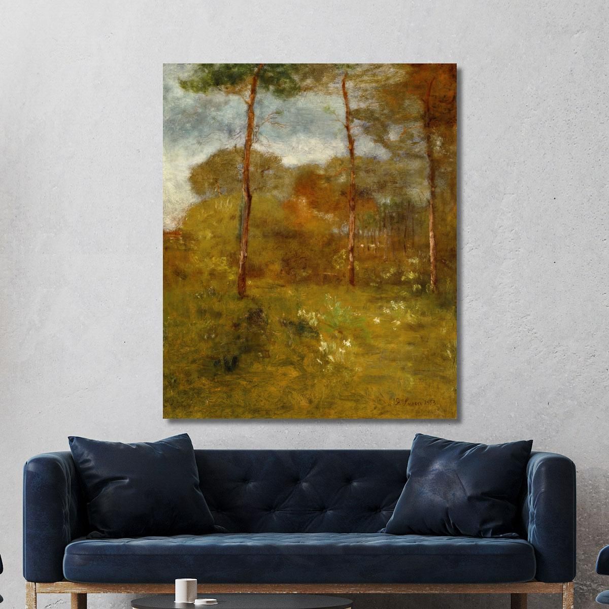 Orange Road Tarpon Springs George Inness gin72 canvas print 