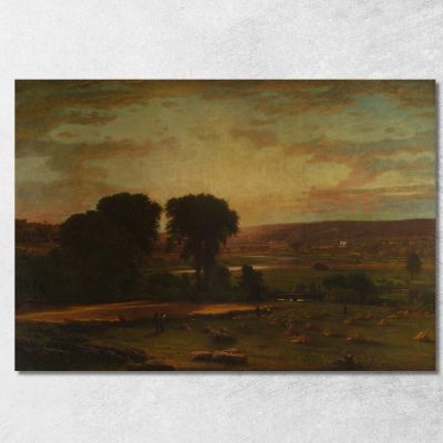 Peace And Plenty George Inness gin75 canvas print 