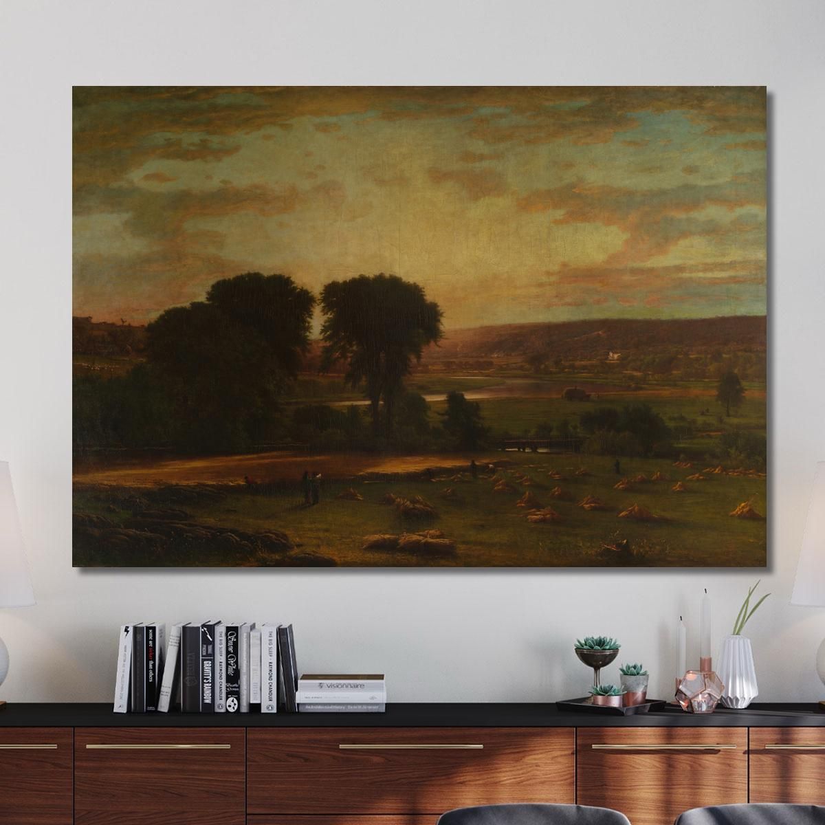 Peace And Plenty George Inness gin75 canvas print 