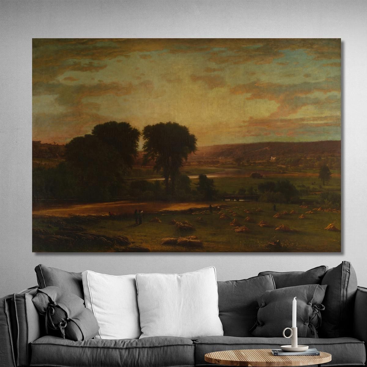 Peace And Plenty George Inness gin75 canvas print 