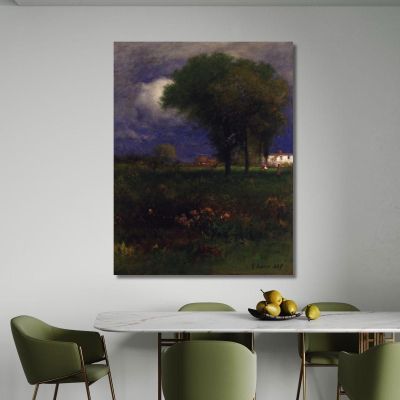 September Afternoon George Inness gin79 canvas print 