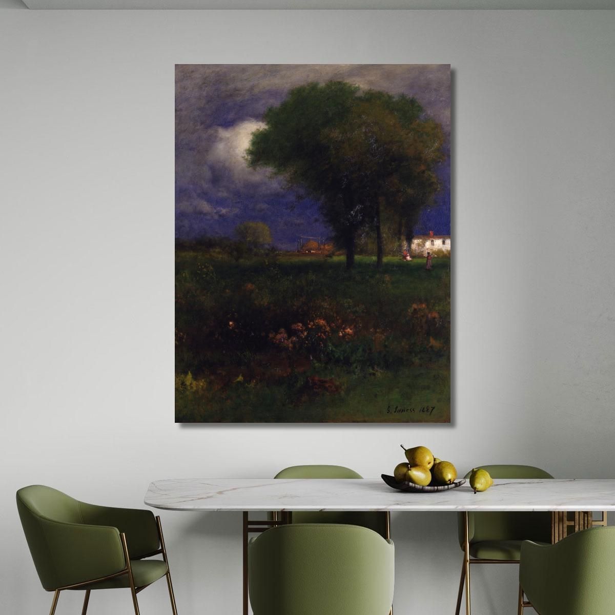 September Afternoon George Inness gin79 canvas print 
