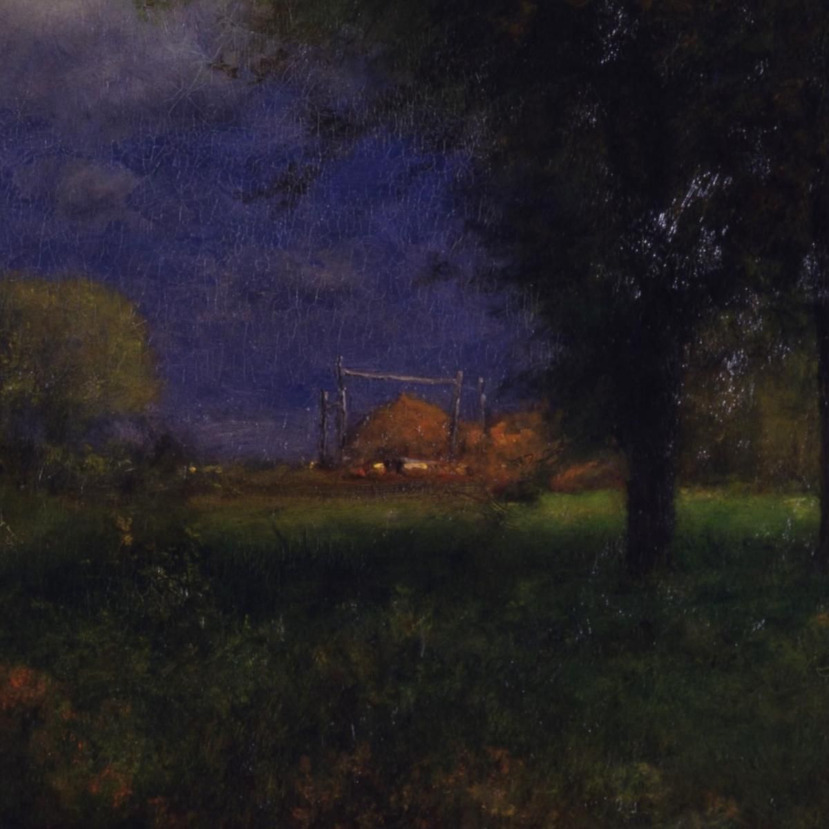 September Afternoon George Inness gin79 canvas print