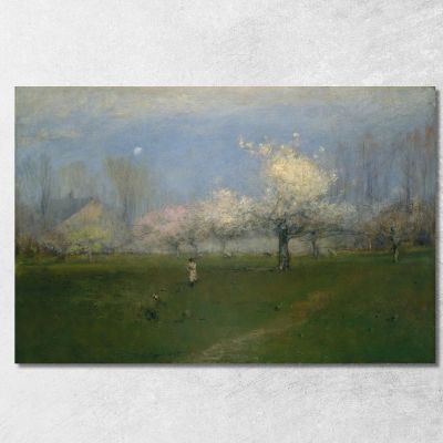 Spring Blossoms Montclair New Jersey George Inness gin81 canvas print 