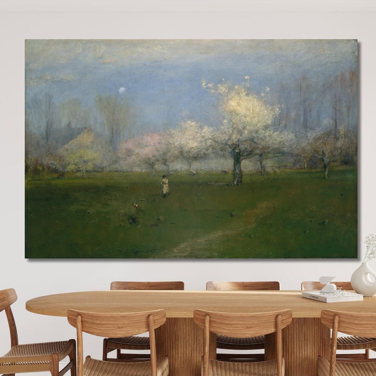 Spring Blossoms Montclair New Jersey George Inness gin81 canvas print 