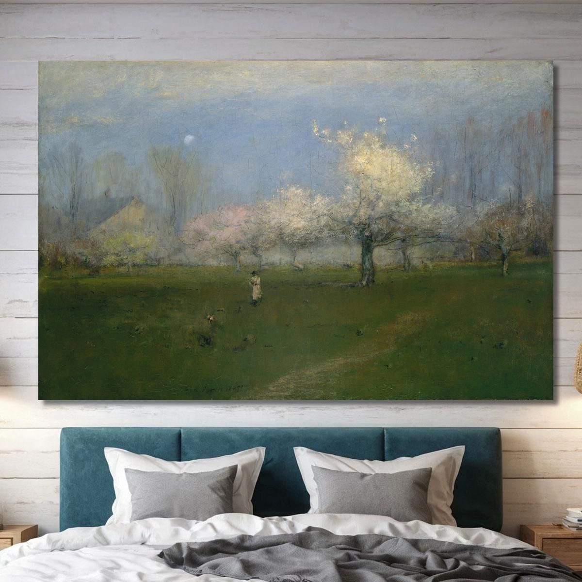 Spring Blossoms Montclair New Jersey George Inness gin81 canvas print 