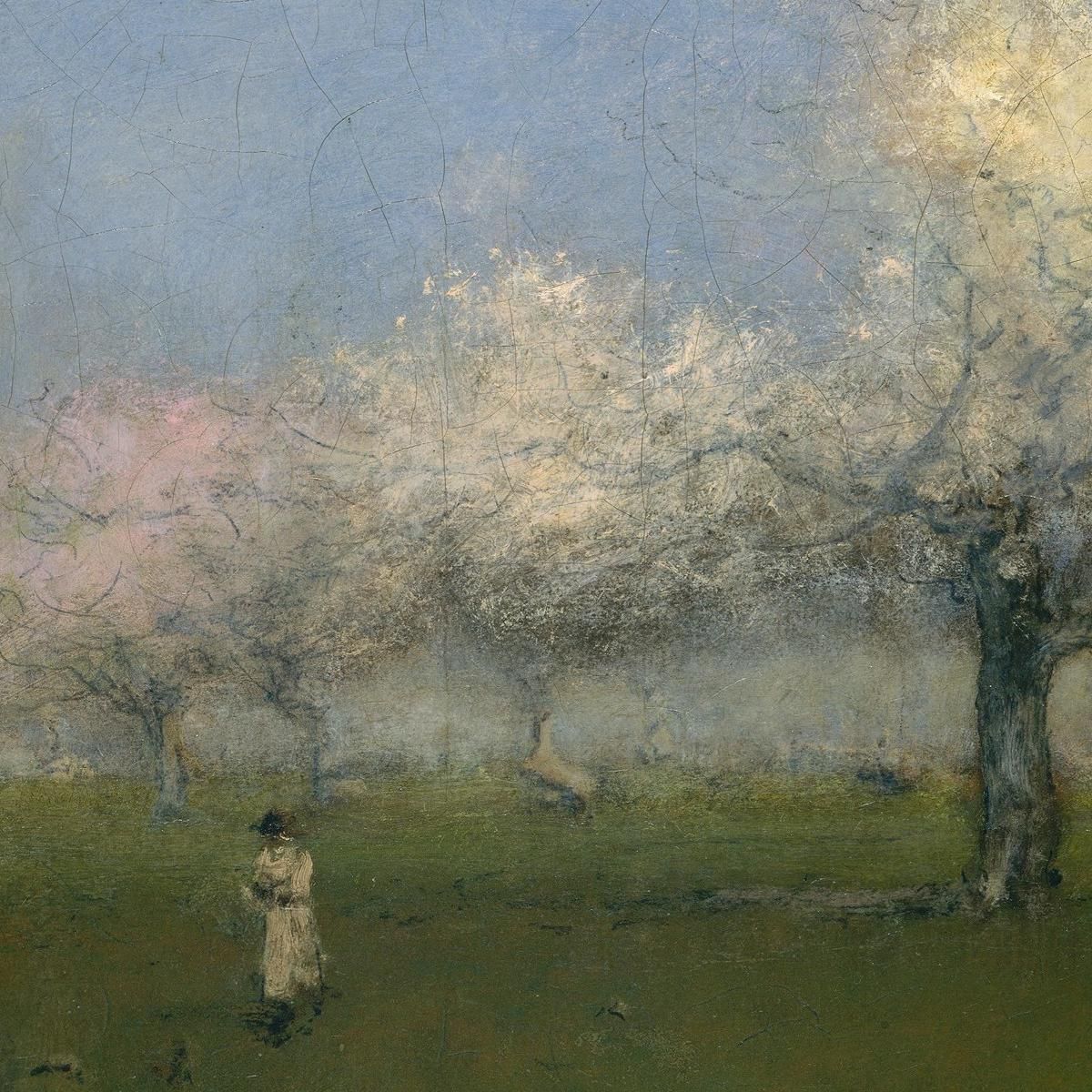 Spring Blossoms Montclair New Jersey George Inness gin81 canvas print