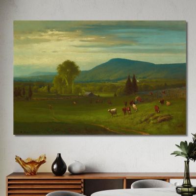 Summer In The Catskills George Inness gin82 canvas print 