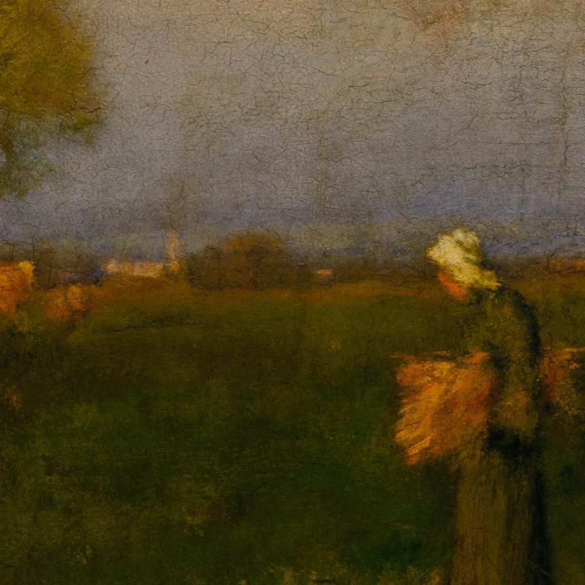 Sundown George Inness gin83 canvas print
