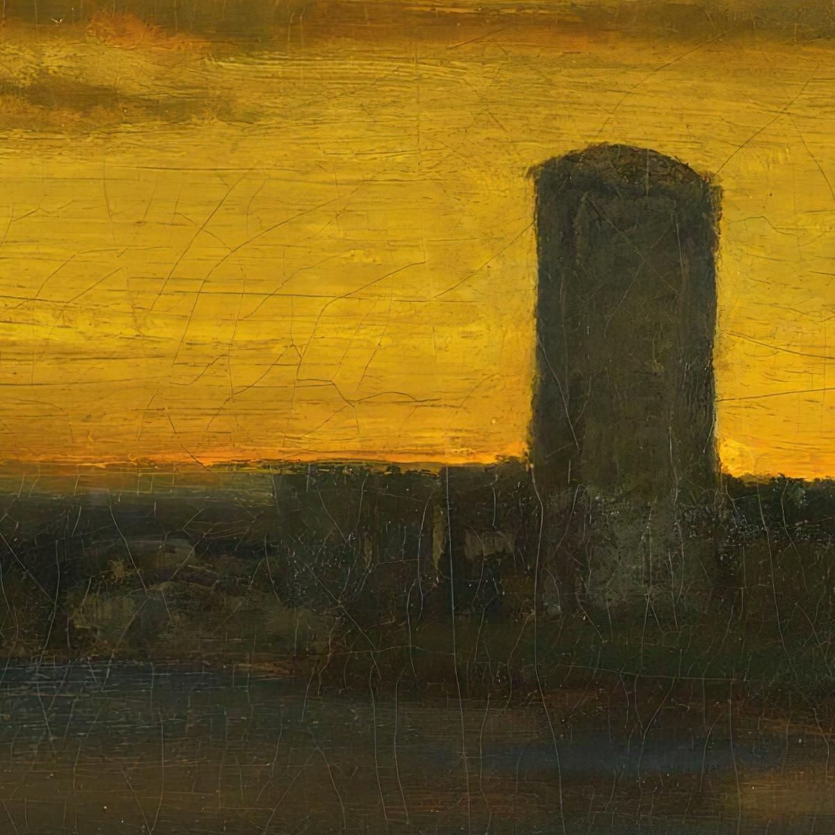 The After Glow Italy George Inness gin87 canvas print