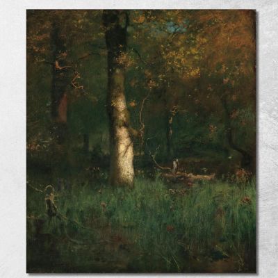 The Home Of The Heron 2 George Inness gin92 canvas print 