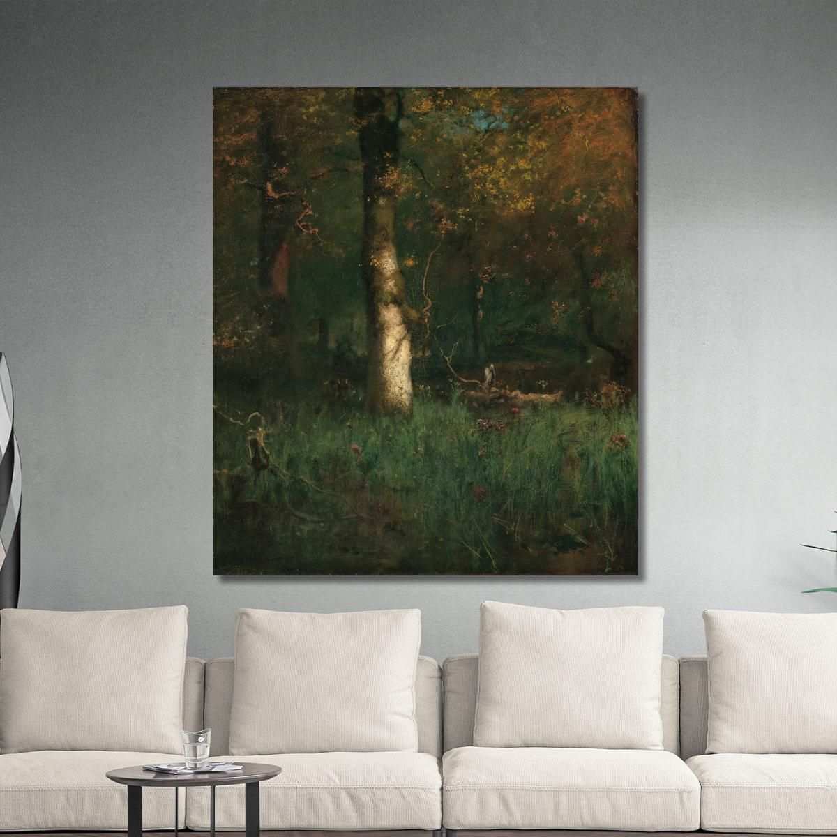 The Home Of The Heron 2 George Inness gin92 canvas print 