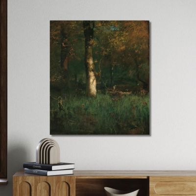 The Home Of The Heron 2 George Inness gin92 canvas print 