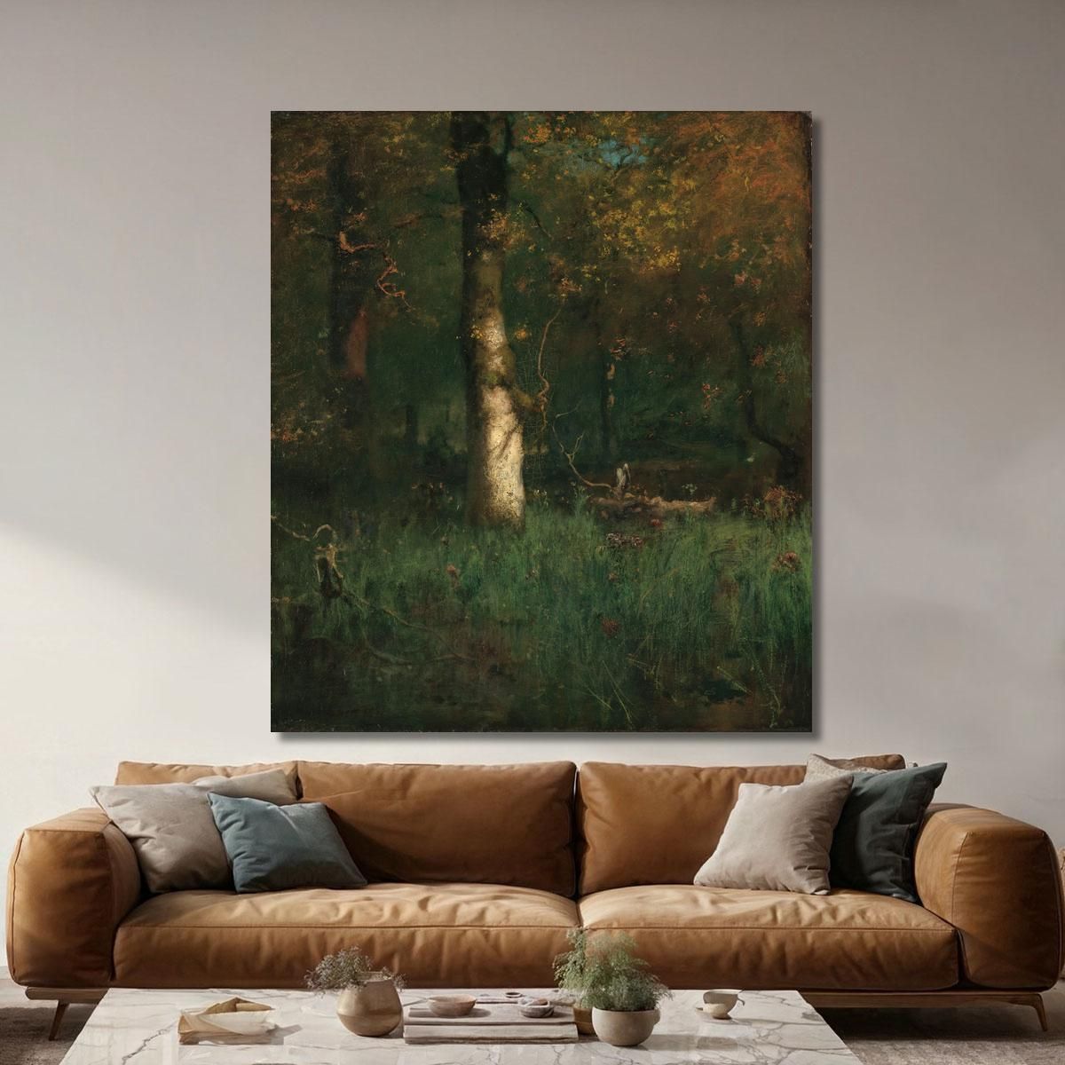 The Home Of The Heron 2 George Inness gin92 canvas print 