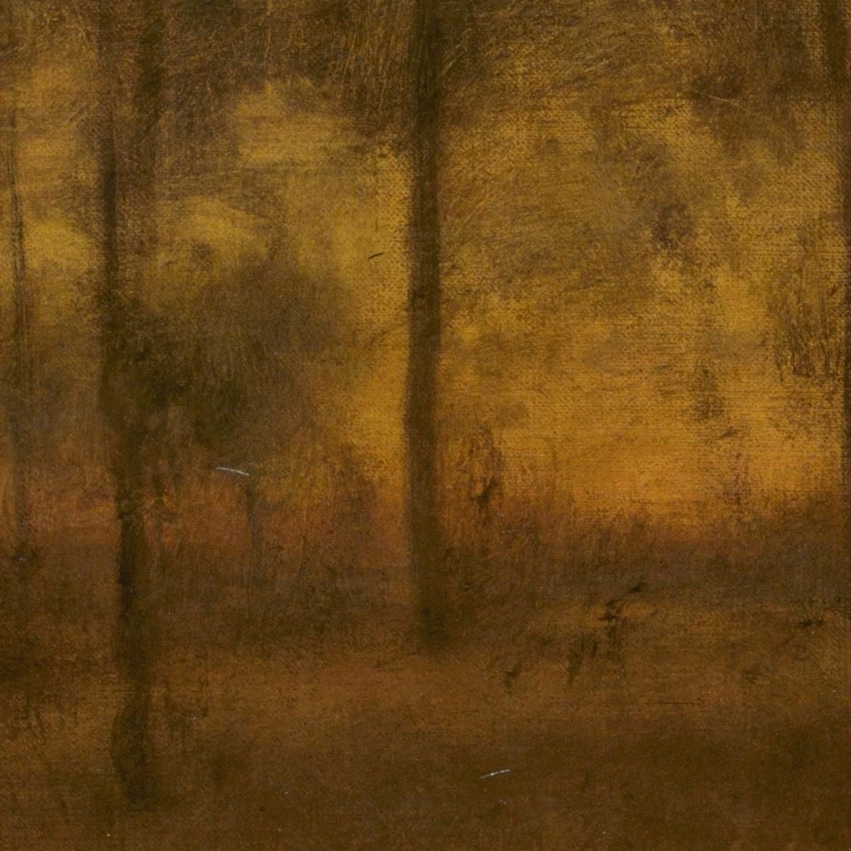 The Home Of The Heron George Inness gin93 canvas print