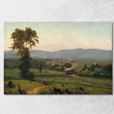 The Lackawanna Valley George Inness gin94 canvas print 