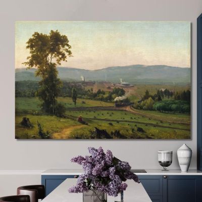 The Lackawanna Valley George Inness gin94 canvas print 