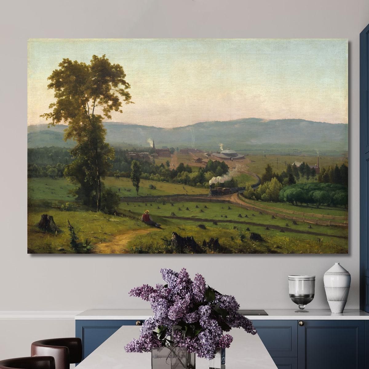 The Lackawanna Valley George Inness gin94 canvas print 