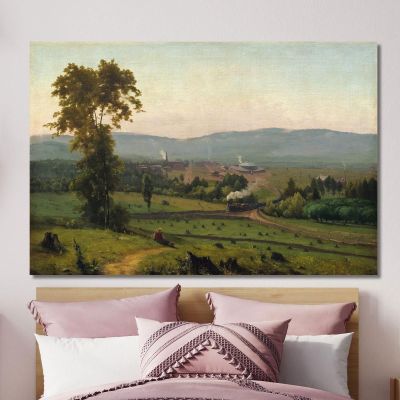 The Lackawanna Valley George Inness gin94 canvas print 