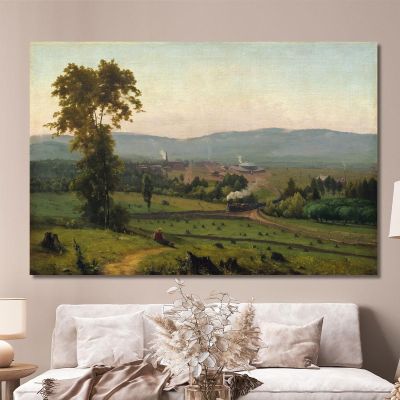 The Lackawanna Valley George Inness gin94 canvas print 