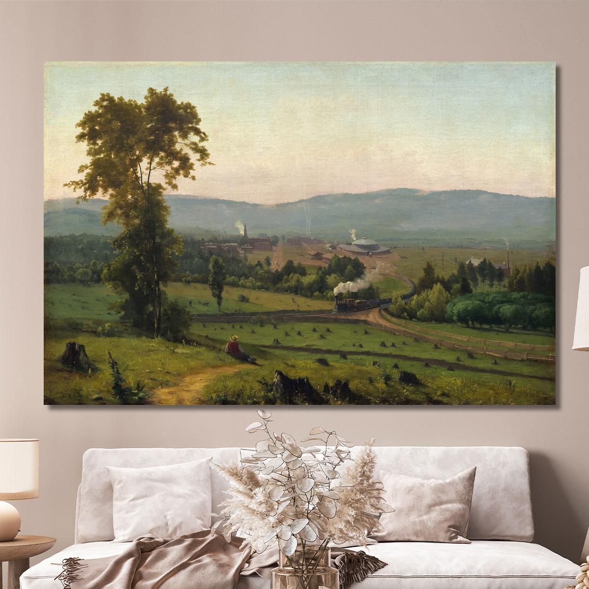 The Lackawanna Valley George Inness gin94 canvas print 