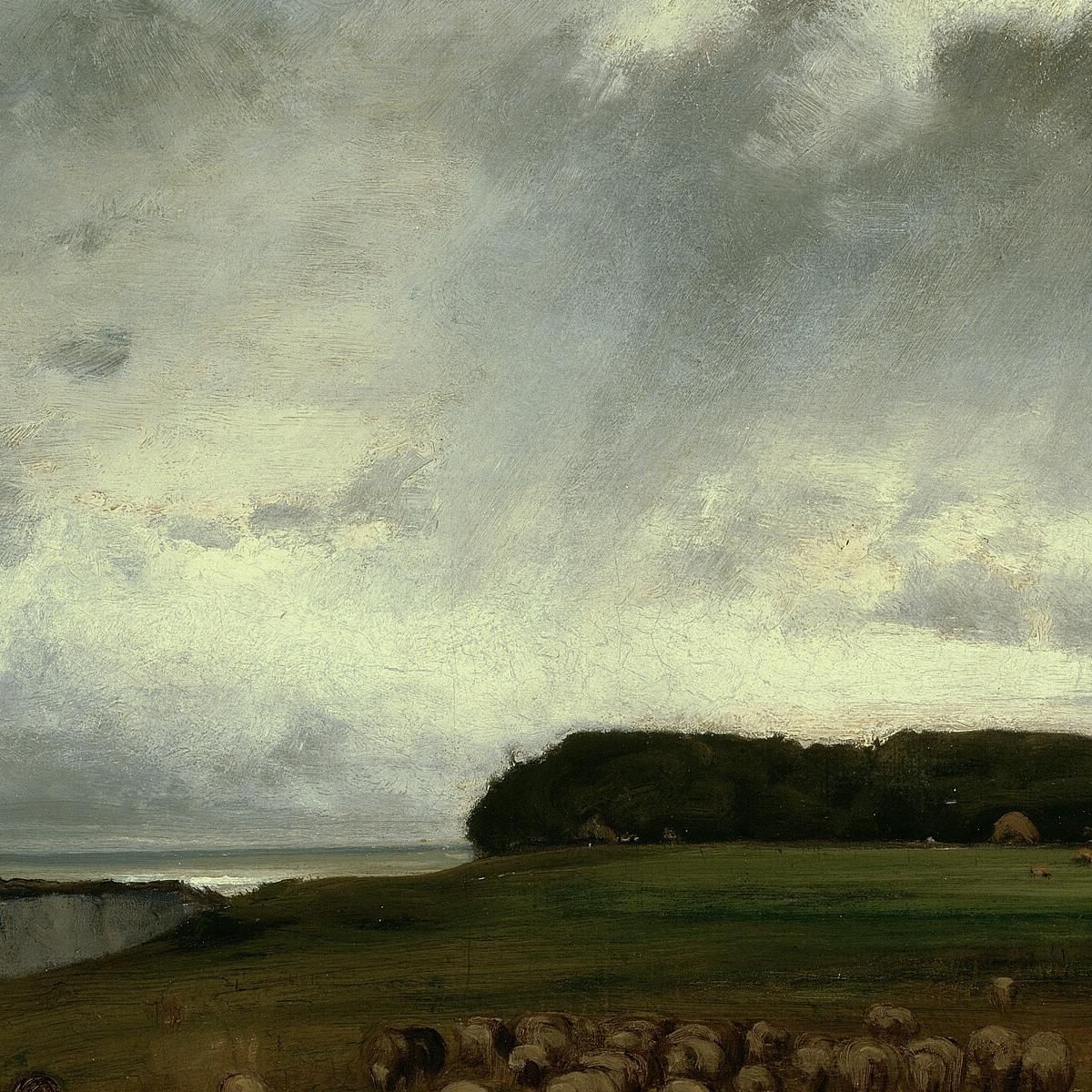 The Storm George Inness gin101 canvas print