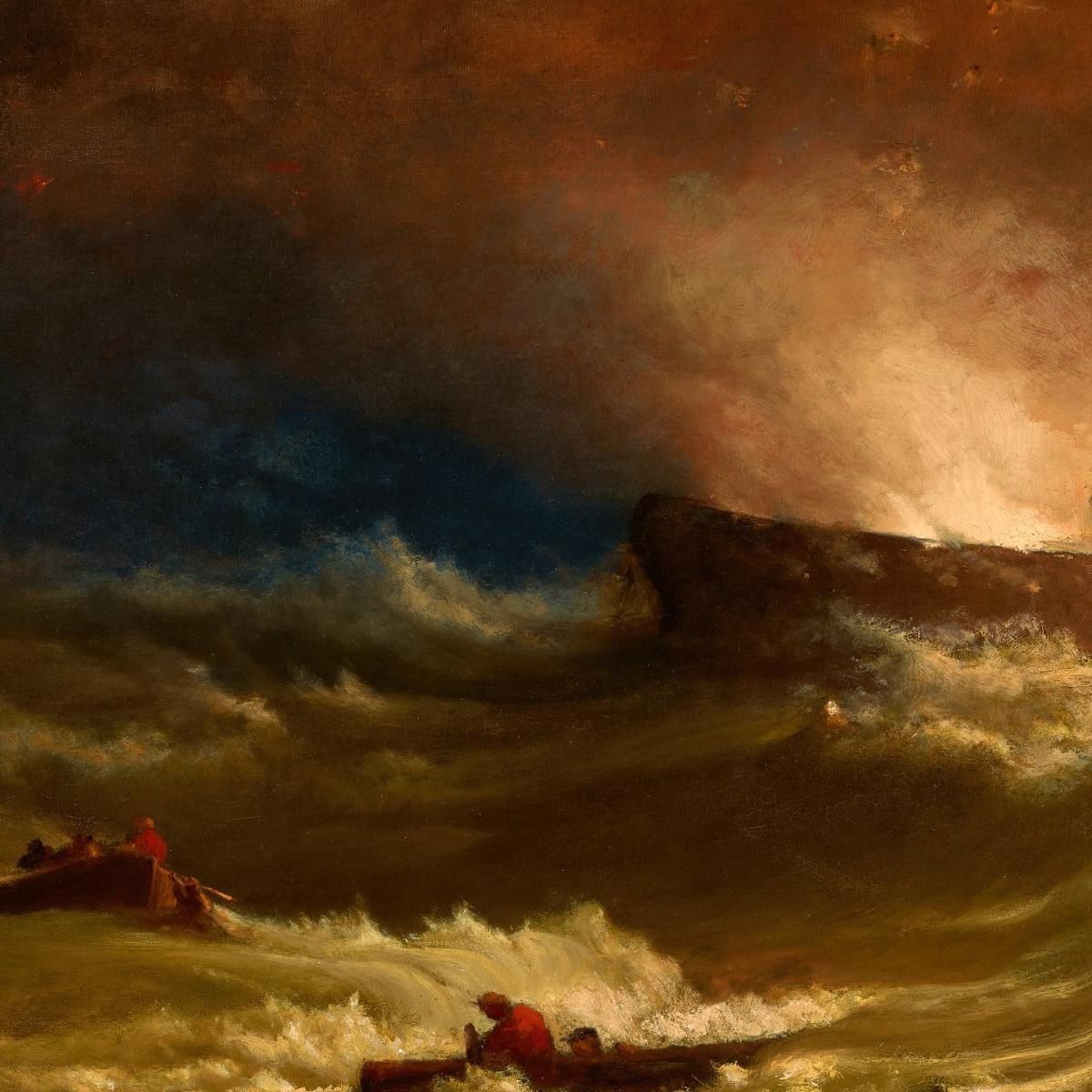 Tragedy At Sea George Inness gin105 canvas print
