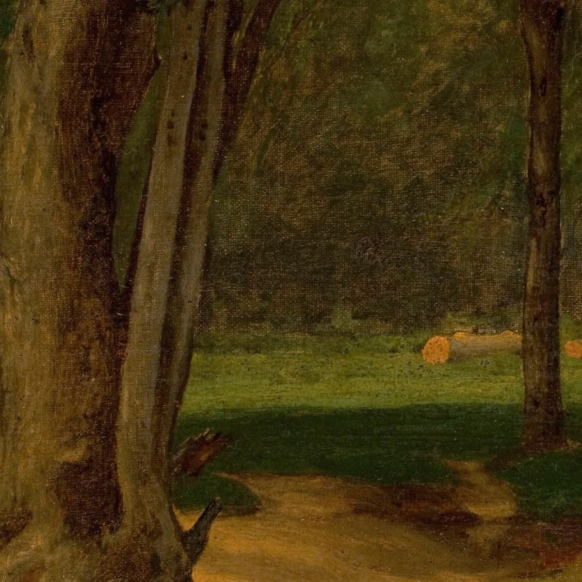 Trout Stream North Conway George Inness gin106 canvas print