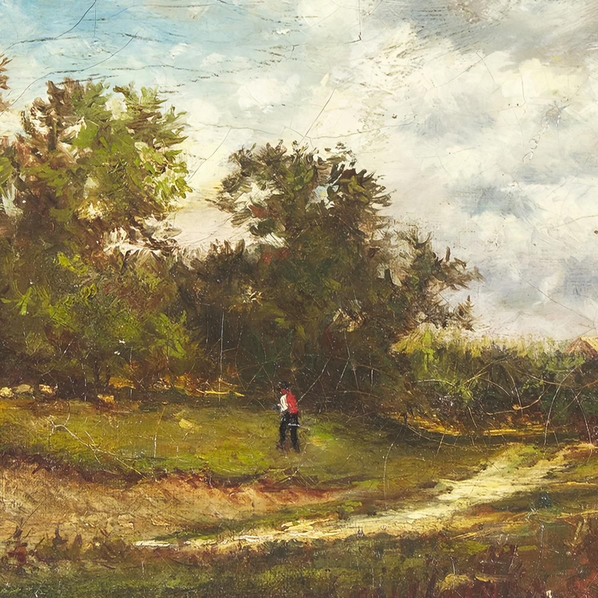 Upland Pasture George Inness gin107 canvas print