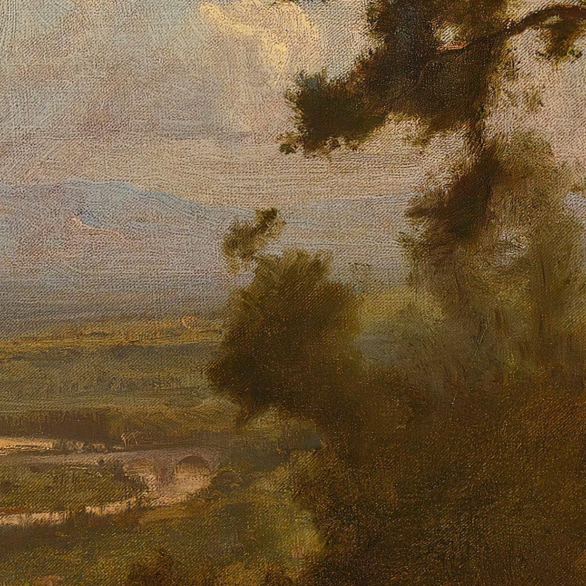 Valley Near Perugia George Inness gin108 canvas print