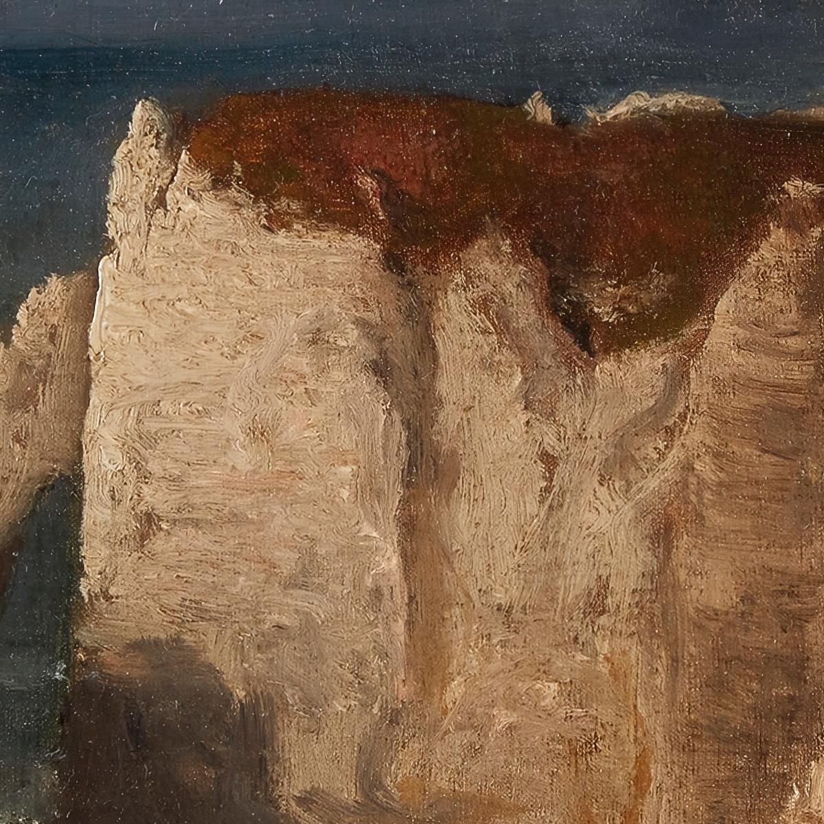 Étretat George Inness gin112 canvas print