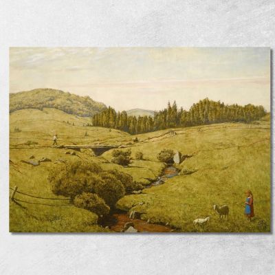 Black Forest Landscape Hans Thoma hth16 canvas print 