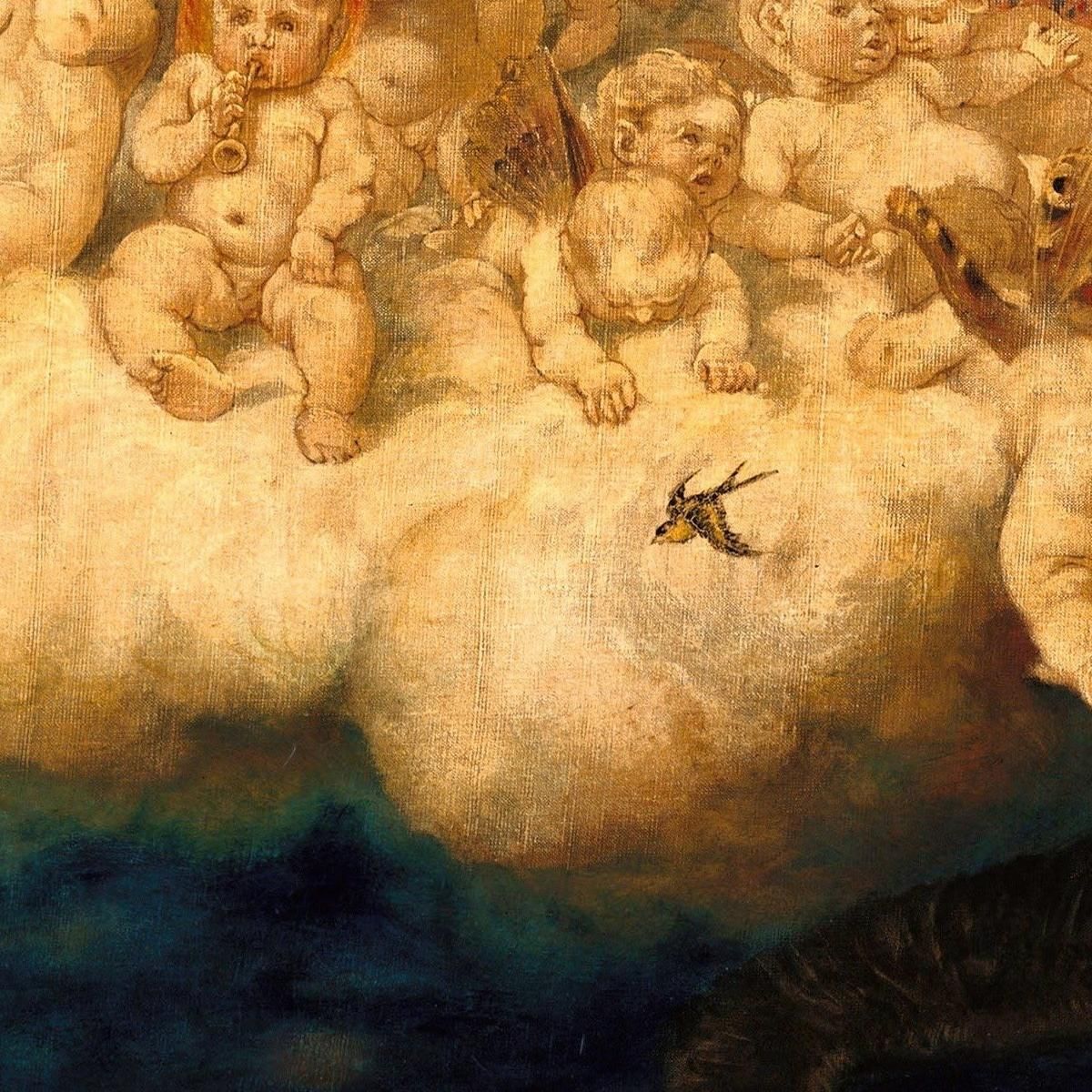 Cloud Of Angels Hans Thoma hth22 canvas print