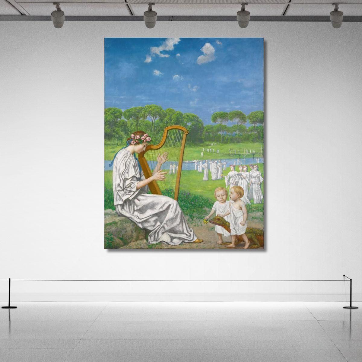 Spring Melody Hans Thoma hth40 canvas print 