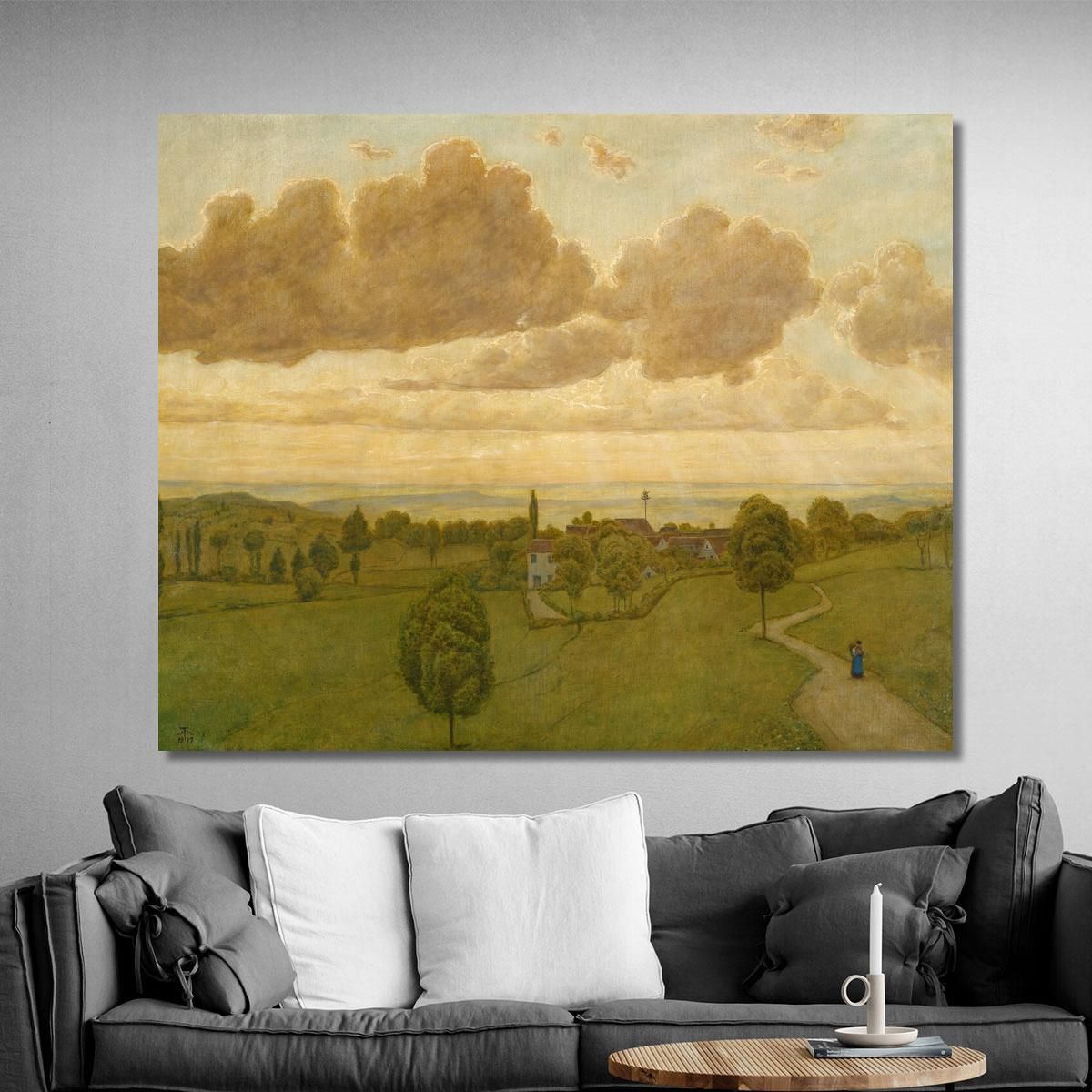 Landscape Hans Thoma hth48 canvas print 