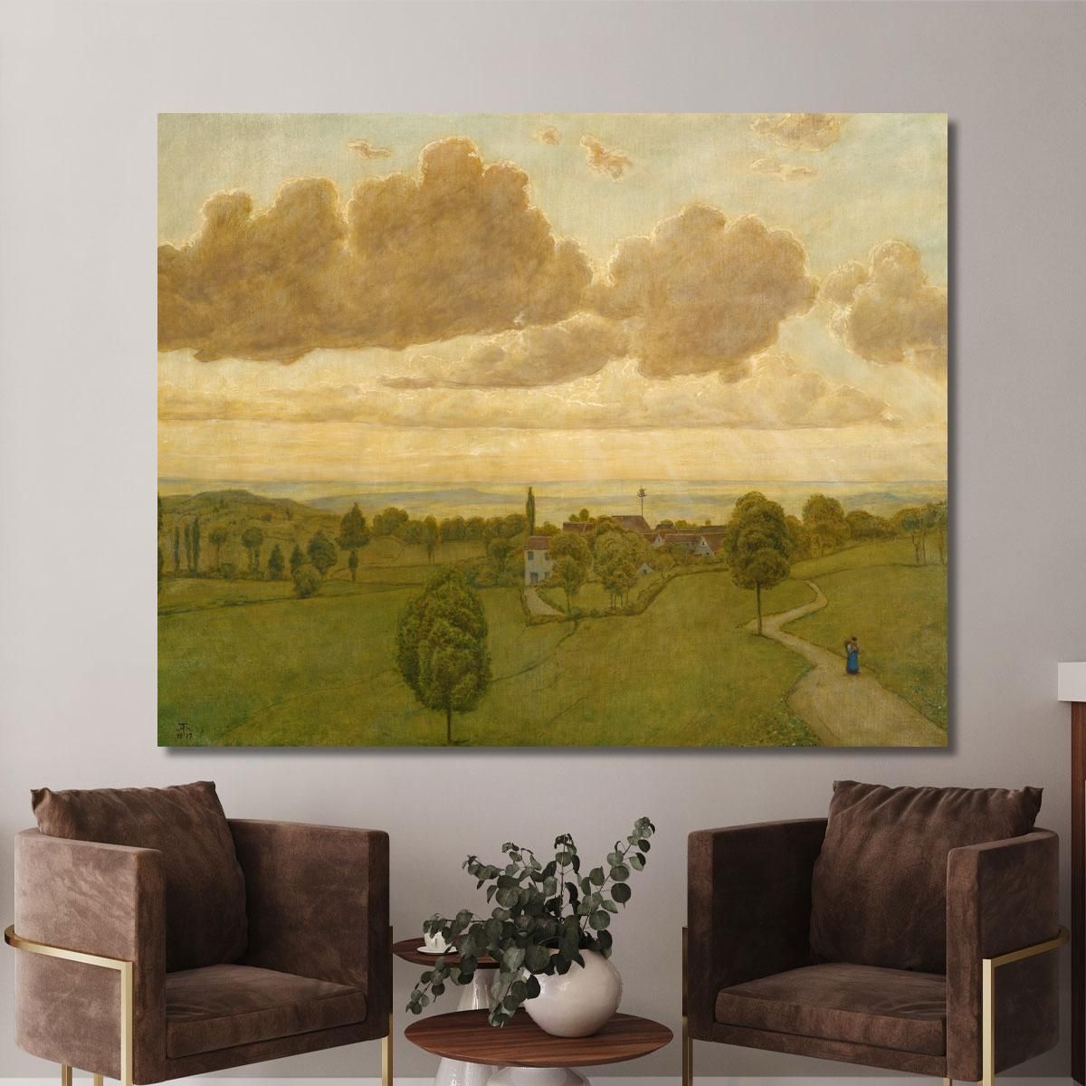Landscape Hans Thoma hth48 canvas print 