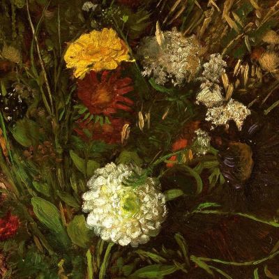 Vase With Flowers Hans Thoma hth86 canvas print