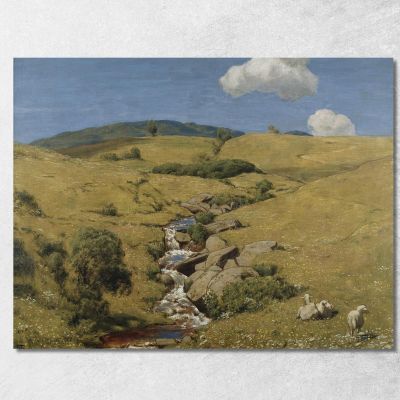 View From The Black Forest Hans Thoma hth87 canvas print 