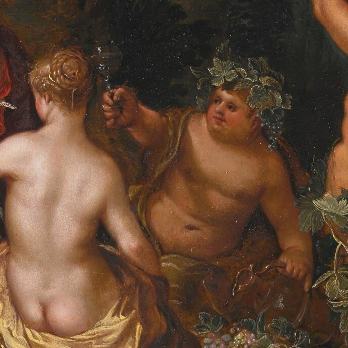 The Feast Of Bacchus Jan Brueghel the Younger jby37 canvas print
