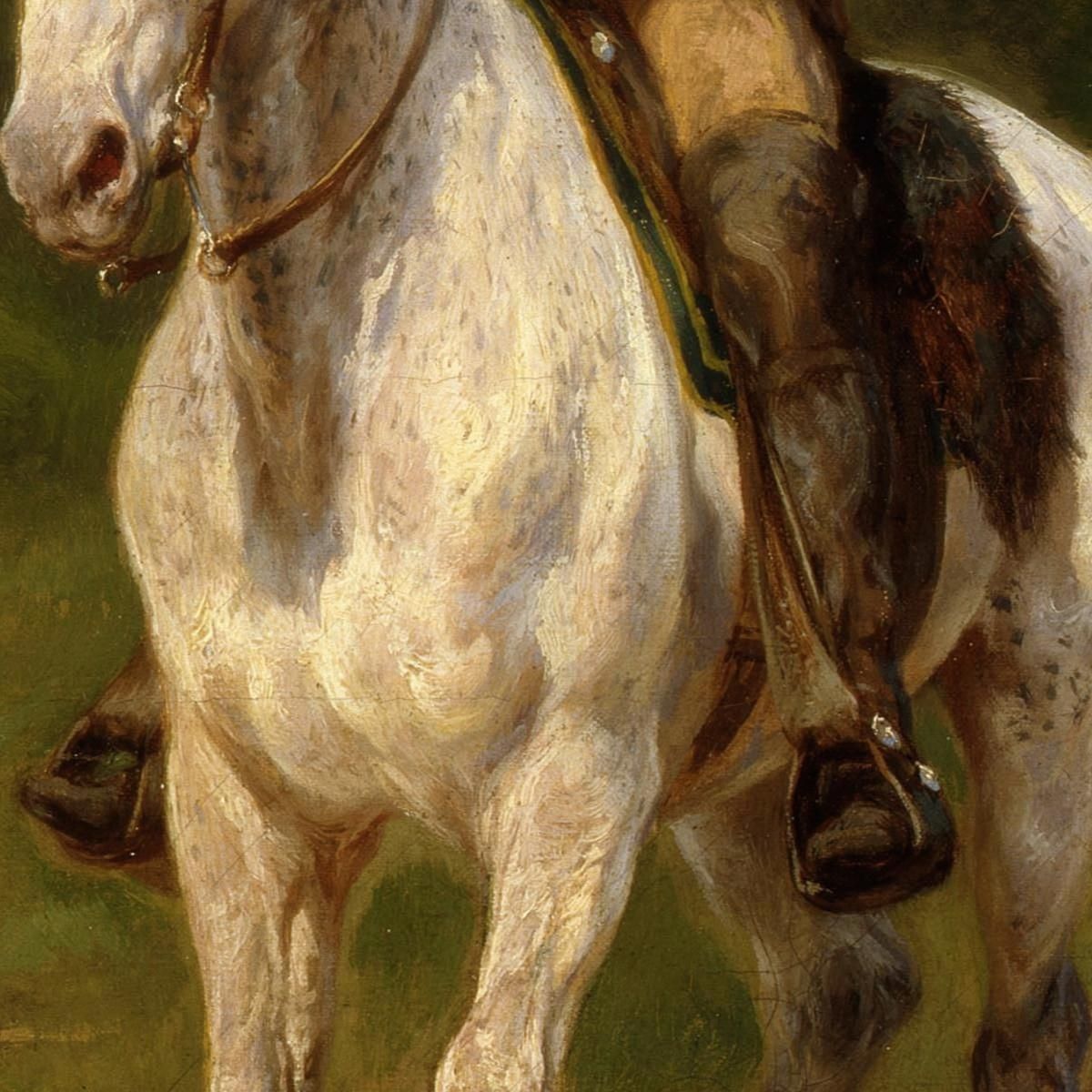 Col. William F. Cody (Buffalo Bill) Rosa Bonheur rbn12 canvas print