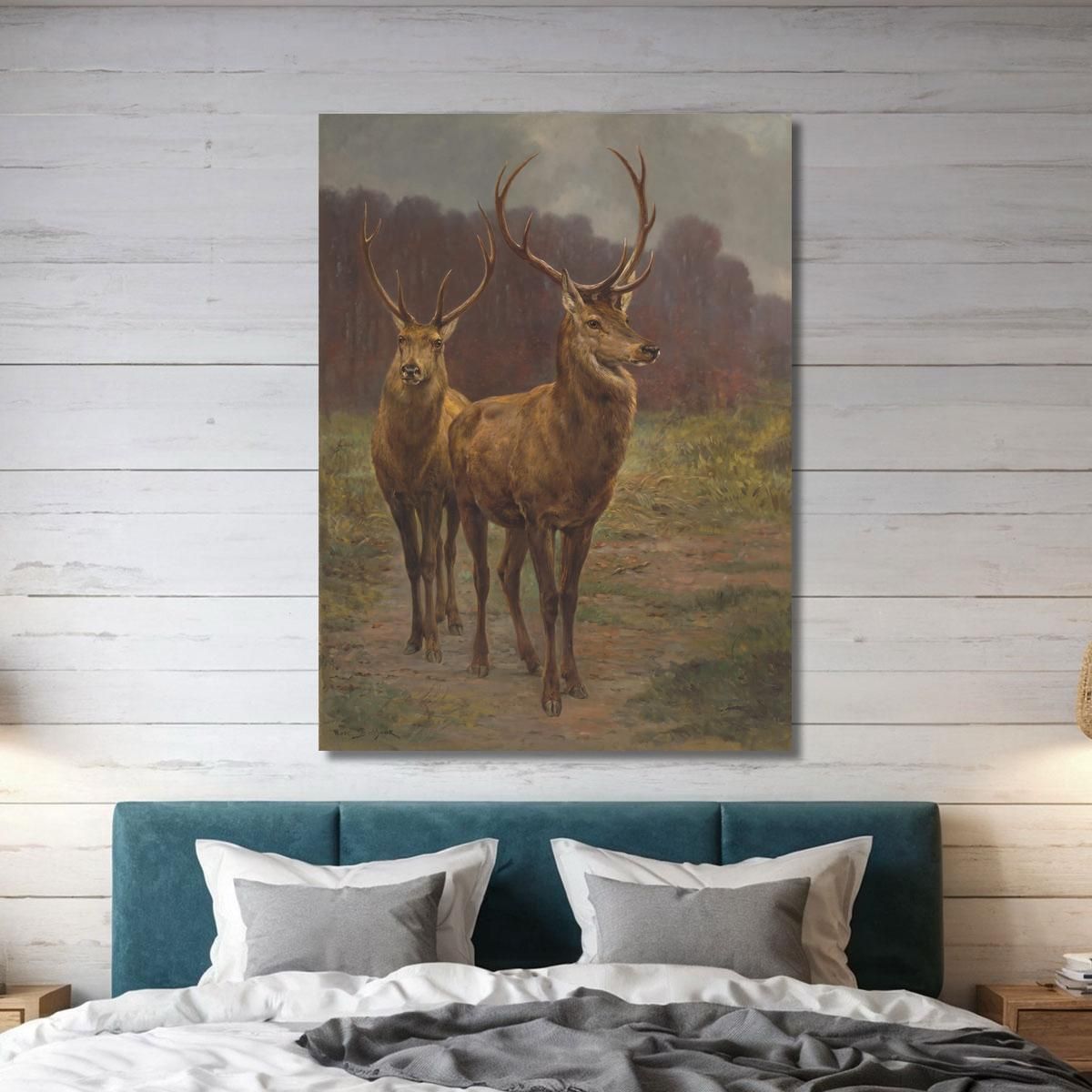 Monarchs Of The Forest Rosa Bonheur rbn31 canvas print 