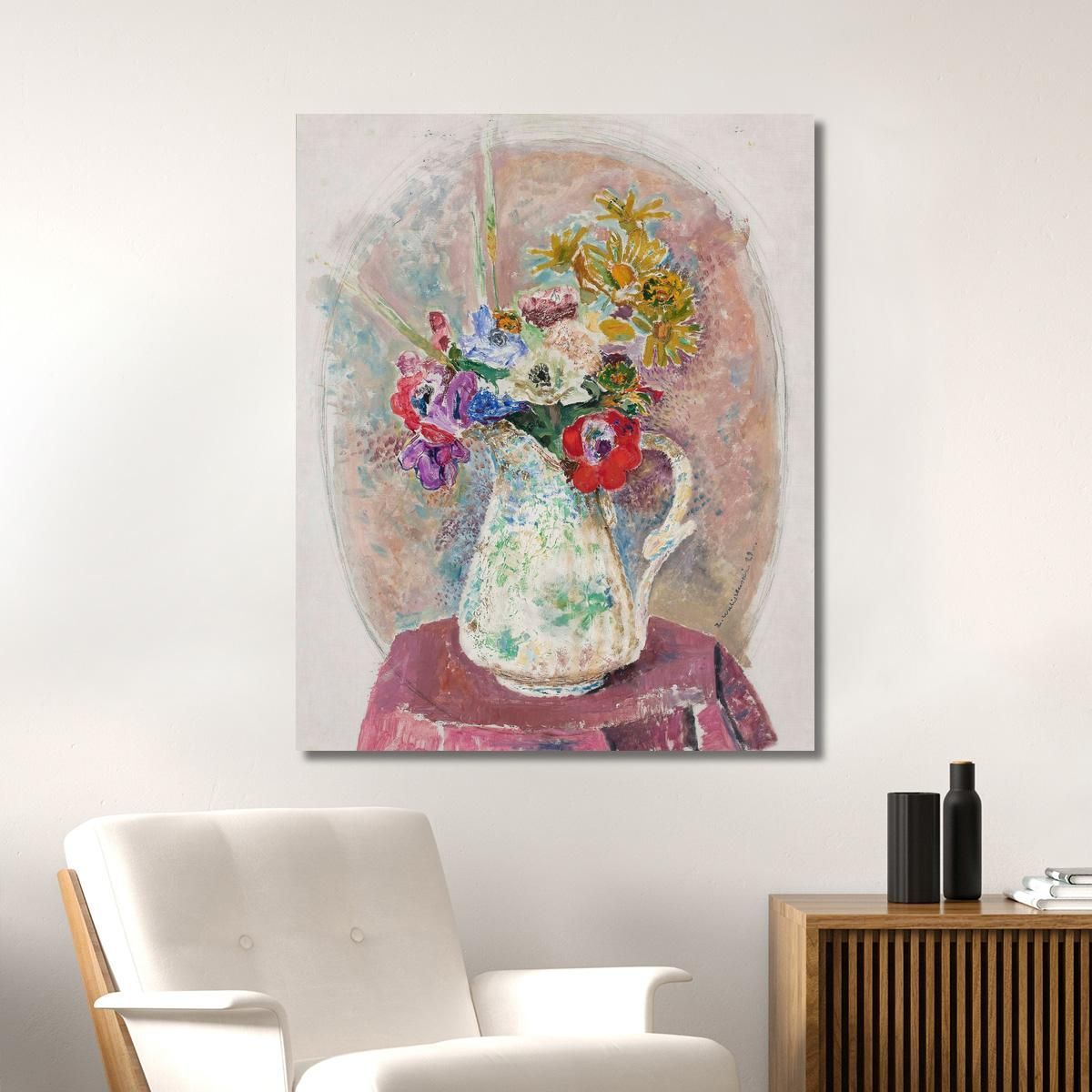 Anemones Zygmunt Waliszewski zwl1 canvas print 