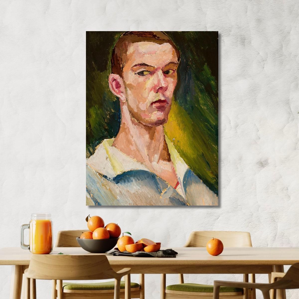 Cubist Self-Portrait Zygmunt Waliszewski zwl10 canvas print 