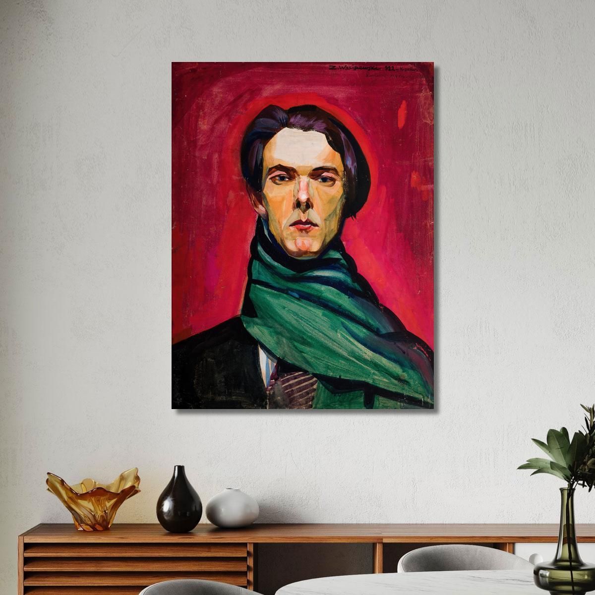 Self-Portrait 3 Zygmunt Waliszewski zwl40 canvas print 