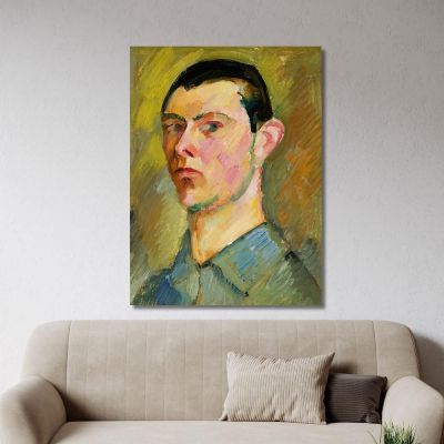 Self-Portrait Zygmunt Waliszewski zwl42 canvas print 